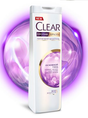 шампунь Clear Основной уход 400 мл